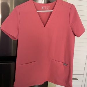 Figs Casma sz S scrub top
